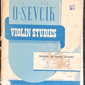 セヴシック バイオリン教本 Op.1 Part2 (ヴァイオリンソロ)輸入楽譜 Sevcik Violin Studies 洋書
