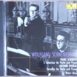 シューベルト ヴァイオリンとピアノのためのソナチネ集 (ヴァイオリン、ピアノ) ヴォルフガング・シュナイダーハン、ワルター・クリーン Franz Schubert 3 Sonatinas for Violin and Piano Wolfgang Schneiderhan, Walter Klien