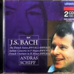 J.S.バッハ フランス組曲、イタリア協奏曲 (ピアノ) アンドラーシュ・シフ Johann Sebastian Bach The French Suites, BWV812-BWV817 Andr?s Schiff