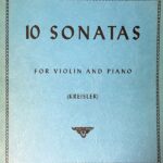 ベートーヴェン バイオリン・ソナタ全集/クライスラー編 輸入楽譜 BEETHOVEN Sonaten/Ed. Kreisler 洋書