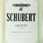 シューベルト 八重奏曲 ヘ長調 Op.166 輸入楽譜 SCHUBERT Oktett Klarinette Fagott Horn 2 Violinen Viola Cello Kontrabass 洋書