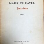 ラヴェル 水の戯れ 輸入楽譜 ravel jeux d'eau ピアノ piano 洋書