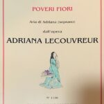 チレア 歌劇「アドリアーナ・ルクヴルール」より”哀れな花よ” 輸入楽譜 cilea POVERI FIORI (ADRIANA LECOUVREUR) 声楽 ピアノ 洋書