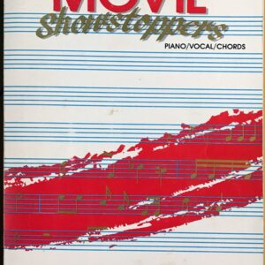 映画 ショーストッパーズ 輸入楽譜 movie showstoppers piano vocal chords ヴォーカル ピアノ 英語 洋書