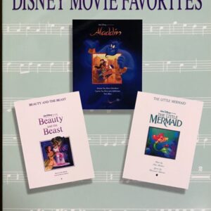 ディズニー 映画 フェイバリッツ ピアノ伴奏 輸入楽譜 Desney movie favorites piano accompaniment 洋書