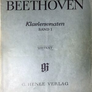 ベートーヴェン ピアノ・ソナタ全集 第1巻 第2巻 輸入楽譜 Beethoven Klaviersonaten 原典版 洋書