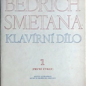 スメタナ ピアノ作品集 第1巻 輸入楽譜 Smetana Klavirni Dilo 洋書