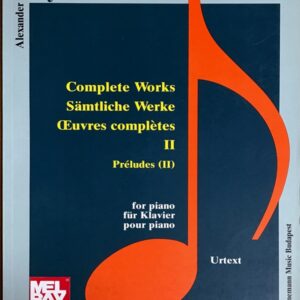 スクリャービン ピアノ作品集 第2巻 前奏曲(2) 輸入楽譜 Scriabin Complete Works for Piano Preludes(2) 洋書