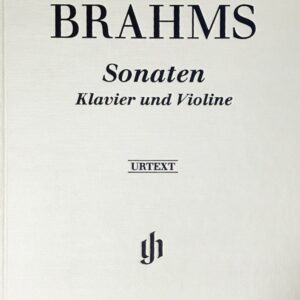 ブラームス ヴァイオリン・ソナタ Op.78100108 スケルツォ WoO 2（布装＝ハードカバー） 輸入楽譜 Brahms Sonaten Scherzo 洋書