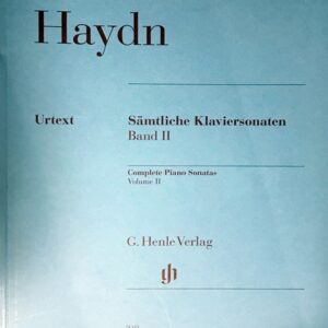 ハイドン ピアノ・ソナタ全集 第2巻 原典版 輸入楽譜 Haydn Samtliche Klaviersonaten Bd.2 ピアノ・ソロ 洋書