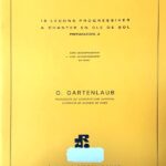 O.Gartenlaub 18 Lecons progressives a chanter en cle de sol 輸入楽譜 洋書 教則本