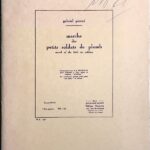 ピエルネ 私の子供たちのためのアルバム Op.14より 鉛の兵隊の行進 輸入楽譜 Pierne Marche des petits soldats de plomb Op.14/6