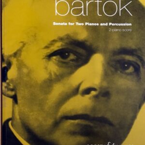 バルトーク 2台のピアノと打楽器のためのソナタ (ピアノ用スコア) 輸入楽譜 Bartok Sonata for Two Pianos and Percussion 洋書