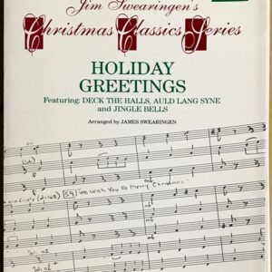 スウェアリンジェン ホリデーグリーティングス (スコア＋パート譜) 輸入楽譜 Swearingen Holiday Greetings 吹奏楽 洋書