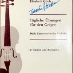 ギレルス 日課練習 (ヴァイオリン) 輸入楽譜 GILELS Daily Exercises for the Violinist 洋書