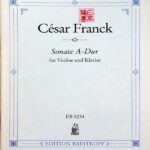 フランク ヴァイオリン・ソナタ　イ長調/ブッシュ校訂 (ヴァイオリン+ピアノ) 輸入楽譜 Franck Sonata in A 洋書