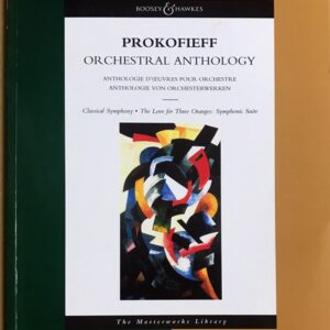 プロコフィエフ 管弦楽のためのアンソロジー (大型スコア) 輸入楽譜 Prokofieff Orchestral Anthology 洋書