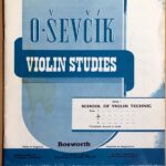 シェフチーク(セヴシック) バイオリン技巧教本 Op.1 パート 2 (ヴァイオリン・ソロ) 輸入楽譜 Sevcik Violin Studies 洋書
