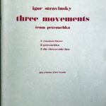 ストラヴィンスキー ペトルーシュカからの3楽章 (2台ピアノ) 輸入楽譜 STRAVINSKY Three Movements from ‘P?trouchka’ 洋書