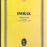 ドヴォルザーク 弦楽セレナード (スタディ・スコア) 輸入楽譜 Dvorak Serenade op. 22 E major for Strings 洋書