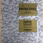 オルケスター・プローベシュピール (オーケストラオーディション課題集) 輸入楽譜 Orchester Probespiel (Test Pieces) Flote/Piccoloflote