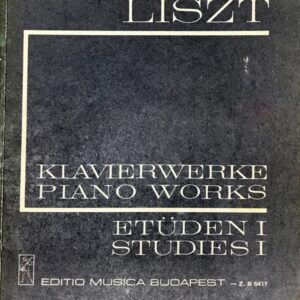リスト リスト全集1-1 超絶技巧練習曲集 (ピアノ・ソロ) 輸入楽譜 Liszt 1-1 ETUDES D'EXECUTION TRANSCENDANT 洋書