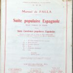 ファリャ スペイン民謡組曲 (ヴァイオリン＋ピアノ) 輸入楽譜 Falla Suite populaire Espagnole 洋書