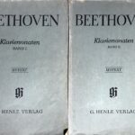 ベートーヴェン ピアノ・ソナタ全集 第1巻 第2巻/Wallner編/Hansen運指 輸入楽譜 BEETHOVEN Klaviersonaten 原典版 洋書