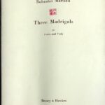 マルティヌー バイオリンとビオラのための3つのマドリガル (ヴァイオリン＋ヴィオラ) 輸入楽譜 Martinu 3 Madrigals for Violin and Viola
