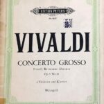 ヴィヴァルディ 2本のバイオリンのための協奏曲 ニ短調 Op.3/11 (2ヴァイオリン＋ピアノ) 輸入楽譜 Vivaldi Concerto Grosso D moll 洋書