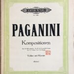 パガニーニ 常動曲ヴェネツィアの謝肉祭胸騒ぎ」による変奏曲魔女たちの踊り (Vn＋Pf) 輸入楽譜 Paganini Kompositionen op.8101113