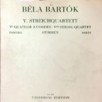 バルトーク 弦楽四重奏曲 第5番 (パート譜セット) 輸入楽譜 BARTOK String Quartet No.5 洋書