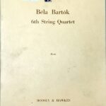 バルトーク 弦楽四重奏曲 第6番 (パート譜セット) 輸入楽譜 BARTOK String Quartet No.6 洋書