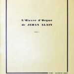 アラン オルガン作品全集 第1巻 (オルガン・ソロ) 輸入楽譜 Jehan Alain L'OEUVRE D'ORGUE TOME 1 洋書