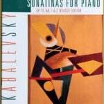 カバレフスキー ソナチネ集 作品13-1/作品13-2 (ピアノ・ソロ) 輸入楽譜 Kabalevsky Sonatinas for Piano 洋書