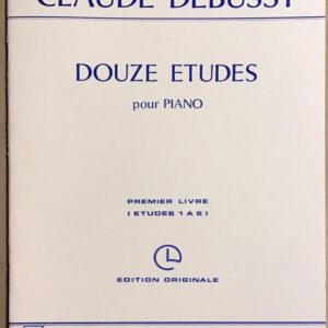 ドビュッシー 12の練習曲 (ピアノ・ソロ) 輸入楽譜 DEBUSSY Douze Etudes pour piano 洋書