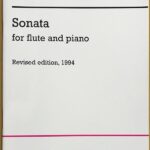 プーランク フルート・ソナタ /1994 (フルート＋ピアノ) 輸入楽譜 Poulenc Sonata for flute and piano 洋書