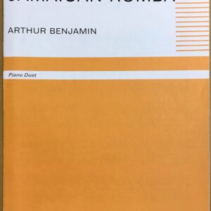 ベンジャミン ジャマイカン・ルンバ (2台4手) 輸入楽譜 Benjamin Jamaican Rumba piano duet 洋書