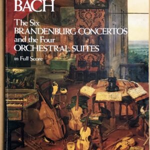 バッハ ブランデンブルク協奏曲管弦楽組曲全集 スコア 輸入楽譜 BACH Brandenburg Concerti and Orchestral Suites: Large Score 洋書