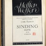 シンディング 組曲 イ短調 Op.10/フレッシュ編 (ヴァイオリン＋ピアノ) 輸入楽譜 SINDING Suite a-moll Op.10/Ed. Flesch 洋書