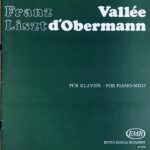 リスト オーベルマンの谷「巡礼の年・第1年」より (ピアノ・ソロ) 輸入楽譜 Liszt Vall?e D'obermann 洋書