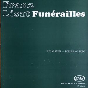 リスト 詩的で宗教的な調べより葬送1849年10月 (ピアノ・ソロ) 輸入楽譜 Liszt Funerailles 洋書