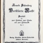 シェーンベルク 清められた夜 Op.4/弦楽六重奏編 (ポケットスコア) 輸入楽譜 SCHOENBERG Verklarte Nacht Op.4 洋書