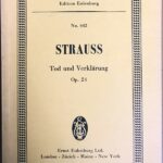 シュトラウス 交響詩「死と変容」 Op.24 (ポケットスコア) 輸入楽譜 R.STRAUSS Tod und Verklarung Op.24 洋書