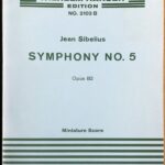 シベリウス 交響曲 第5番 変ホ長調 (ミニチュア・スコア) 輸入楽譜 Sibelius Symphony No.5 Op.82 洋書