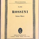 ロッシーニ スタバト・マーテル (ポケットスコア) 輸入楽譜 ROSSINI Stabat Mater 洋書