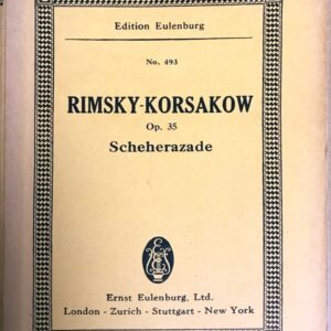 リムスキー=コルサコフ 交響組曲「シェヘラザード」 Op.35 (ポケットスコア) 輸入楽譜 RIMSKY-KORSAKOFF Scheherazade Op.35 洋書