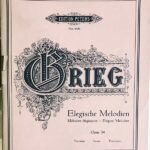 グリーグ 2つの悲しい旋律 Op.34 (スコアとパート譜セット) 輸入楽譜 GRIEG Elegiac Melodies for Strings Op.34 洋書