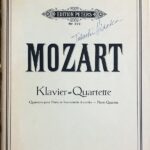 モーツァルト ピアノ四重奏曲 第1番 ト短調 KV 478、第2番 変ホ長調 KV 493) 輸入楽譜 Mozart Klavier=Quartette 洋書