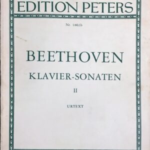 ベートーヴェン ピアノ・ソナタ全集 第2巻 輸入楽譜 BEETHOVEN Klavier-Sonaten Bd.2 洋書